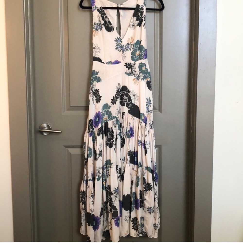 Free people floral midi dress